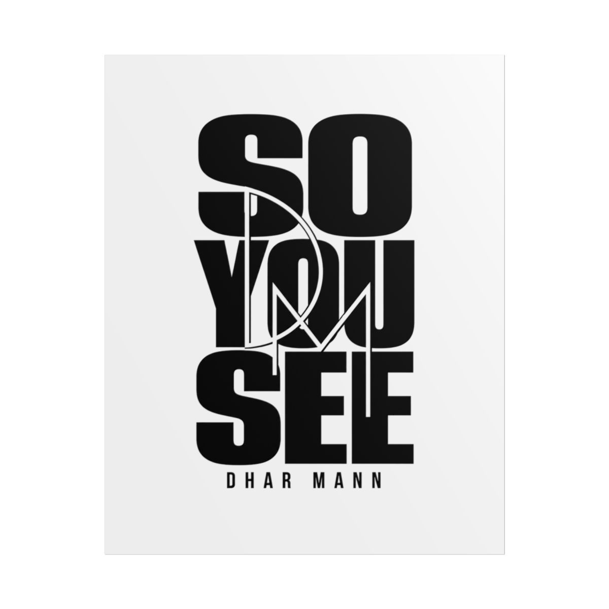 Dhar Mann "So You See" Poster